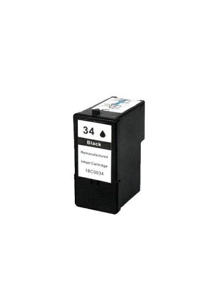Tinta reciclada Dayma para LEXMARK N34 Negro