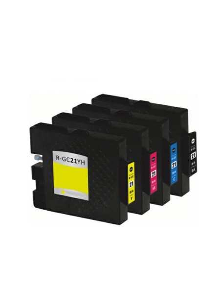Tinta compatible Dayma para RICOH GC21 Negro