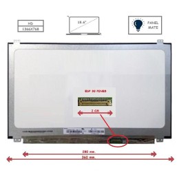 Pantalla para portátil LED 15.6