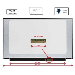 Pantalla para portátil LED 15.6