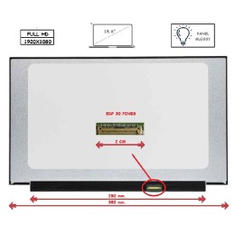 Pantalla para portátil LED 15.6