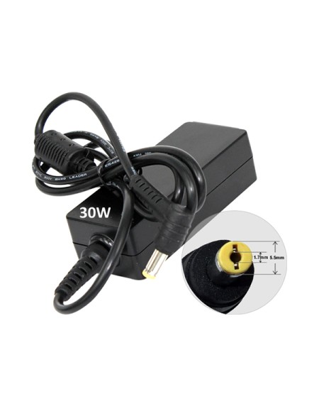 Cargador para portátil Acer 30W 19V 1.58A 5.5 mm x 1.7 mm / 8791