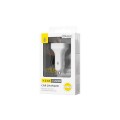 Cargador de coche-mechero Usb x2 / 12w / Blanco / Epime A5789 / One+