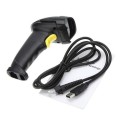 Lector codigo de barras laser Eightt + Soporte / 1D-2D-QR / Rs232 / Usb / Negro / ESC-2D