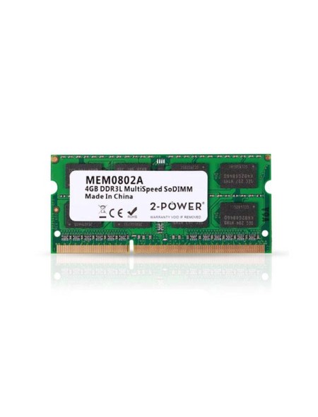 Memoria Ram 2power SODIMM DDR3L 4Gb 1066/1333/1600mhz Bulk Multispeed / MEM0802A
