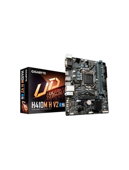 Placa base Gigabyte H410m H V2 / Socket 1200 / Micro ATX / 2xDDR4 / M.2 / Hdmi - Vga