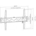 ÷ Soporte de pared orientable equip para pantalla de 37
