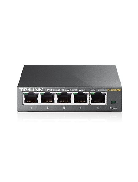 ÷ Switch semigestionable tp-link sg105e 5p giga carcasa metalica