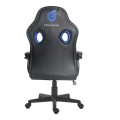 ÷ Silla gamer conceptronic eyota03b color negro detalles en azul recubrimiento pu de alta calidad dise