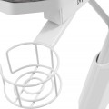 ÷ Mesa mars gaming mgd 140 white chasis de acero tablero 140x60cm altura 75cm alfombrilla nanotextil c