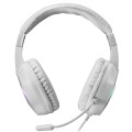 ÷ Headset mars gaming mh122 white ultra ligeros 184g drivers de neodimo 50mm microfono flexible jack 3