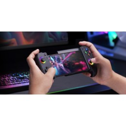 ÷ Gamepad bluetooth mars gaming mgpx para smartphones y multiplataforma usb-c 8h bateria rgb negro