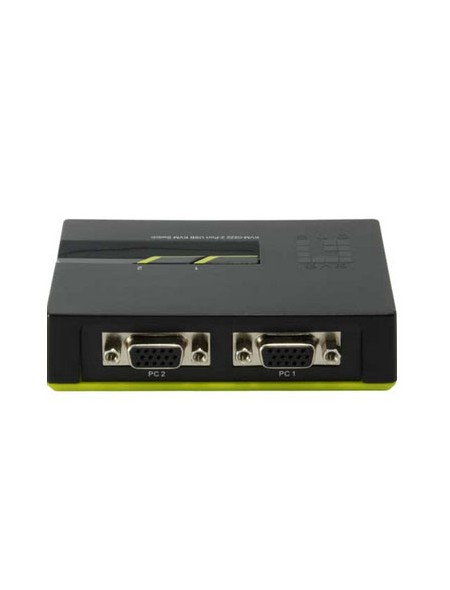 ÷ Conmutador automatico level one v/t/m 1a2 cups usb cables incluidos