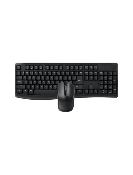 ÷ Teclado y mouse rapoo wireless x1800 pro 2,4ghz 1000 dpi resistente a salpicaduras bateria colo