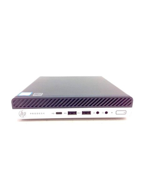 Ordenador Reacondicionado MINI HP 600 g4 / i7-8th / 16Gb / 512Gb M.2 / Win10 Pro / Sin cable trebol / SIN VGA / Grado A