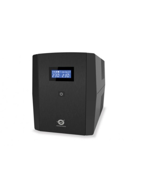 ÷ Sai 2200va conceptronic 1320w 2 shucko + 3 iec proteccion puerto lan modem zeus 04em