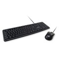 ÷ Teclado y mouse equip life usb  portugues color negro