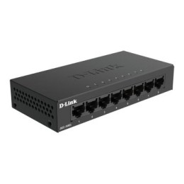 ÷ Switch no gestionable d-link dgs-108gl 8p giga carcasa metalica sobremesa no rack
