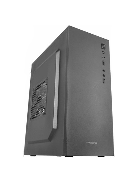 ÷ Caja microatx tacens aluxm usb 3.0 ventilador 120mm incluido frontal metalico sistema de guiado de c