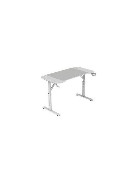 ÷ Mesa mars gaming mgd ergo 120 regulable en altura tablero blanco 120x60 chasis de acero alf. xxl