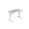 ÷ Mesa mars gaming mgd ergo 120 regulable en altura tablero blanco 120x60 chasis de acero alf. xxl