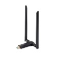÷ Usb wifi level one wua-1810e ac1200 300mb en 2,4ghz y 867mb en 5ghz usb 3.0 2 antenas desmo