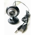 ÷ Camara web zero-max zm-020 480p led microfono color negro/gris (formato bulk)