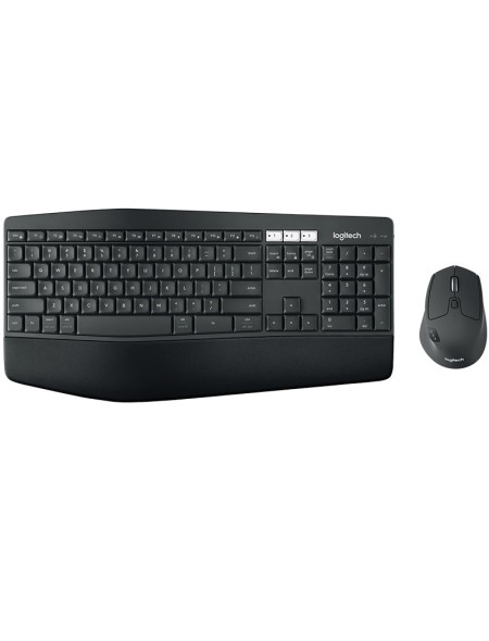 ÷ Teclado y mouse logitech wireless mk850 bluetooth negro 920-008228