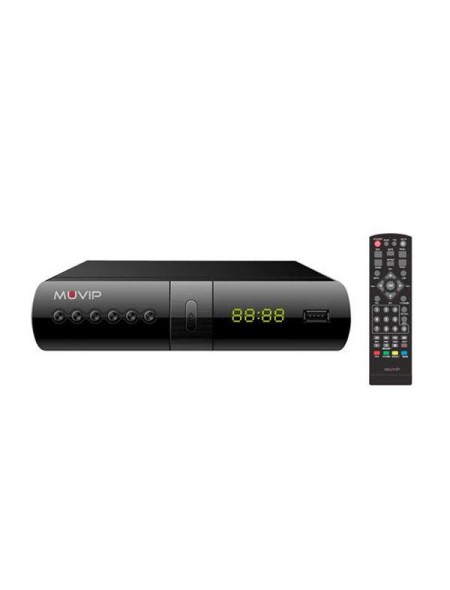 TDT HD Muvip FullHd 1080p / Dvb-T2 / HDMI / Scart / Grabador - Reproductor USB / MV0101