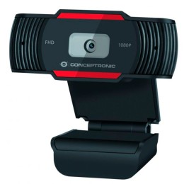 ÷ Webcam fhd conceptronic amdis04 1080p usb foco fijo 3.6mm 30 fps angulo vision 65? microfono integra