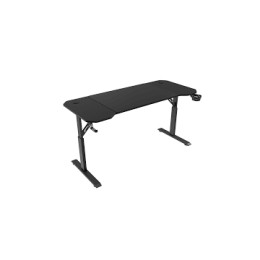 ÷ Mesa mars gaming mgd ergo 140 regulable en altura tablero negro 140x60 chasis de acero alf. xxl