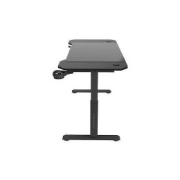 ÷ Mesa mars gaming mgd ergo 120 regulable en altura tablero negro 120x60 chasis de acero alf. xxl 