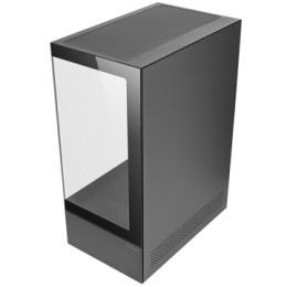 ÷ Caja atx semitorre gaming mars gaming mcxo doble cristal templado argb gpu 328mm 1x3.5 3x2.5 negro