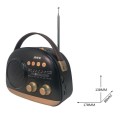 Radio portatil Am-Fm Bluetoothh 5.4 con Antena TR9438 / Altavoz externo / 1200Mah / Blanco / Mayou / 0954381
