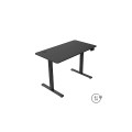 ÷ Mesa mars gaming mgd ergo pro ajuste altura electrico 73-118 tablero negro 110x60 chasis de acero  